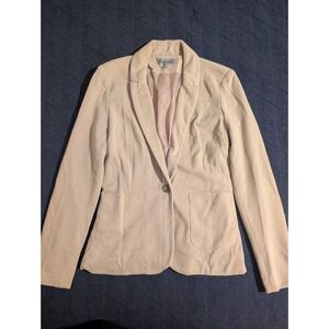 Mod Modeled! Beautiful Tan Blazer Size Large